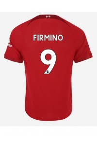 Fotbalové Dres Liverpool Roberto Firmino #9 Domácí Oblečení 2022-23 Krátký Rukáv